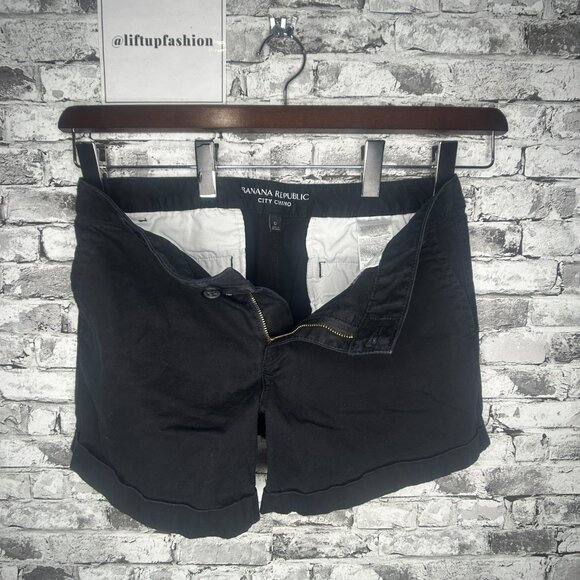 EUC Banana Republic "City Chino" Navy Blue Shorts Size 12 - Picture 12 of 16